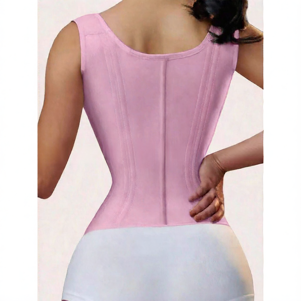 Sculpta™ Abdominal cinching belt-tightening zipper vest