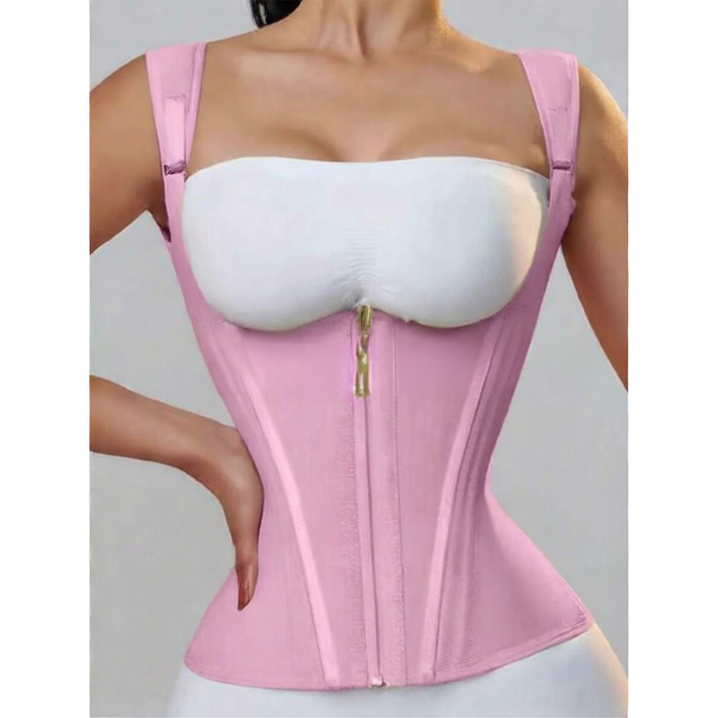Sculpta™ Abdominal cinching belt-tightening zipper vest