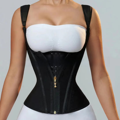 Sculpta™ Abdominal cinching belt-tightening zipper vest